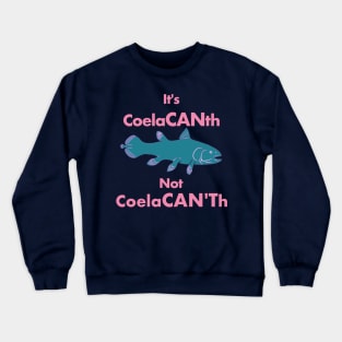 Coelacanth Crewneck Sweatshirt